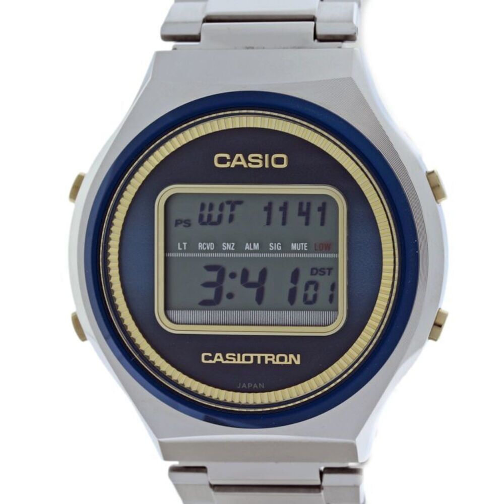 CASIO CasioTron 50th Anniversary Model TRN-50SS-2AJR Men's Watch SS 40395